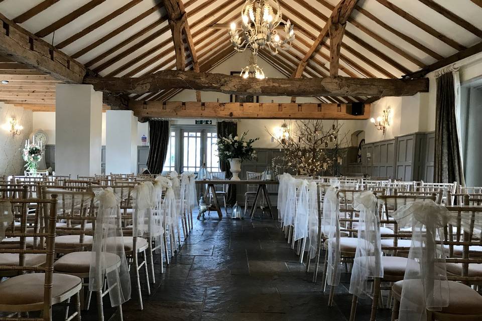 Ceremony in the Old Spa Room