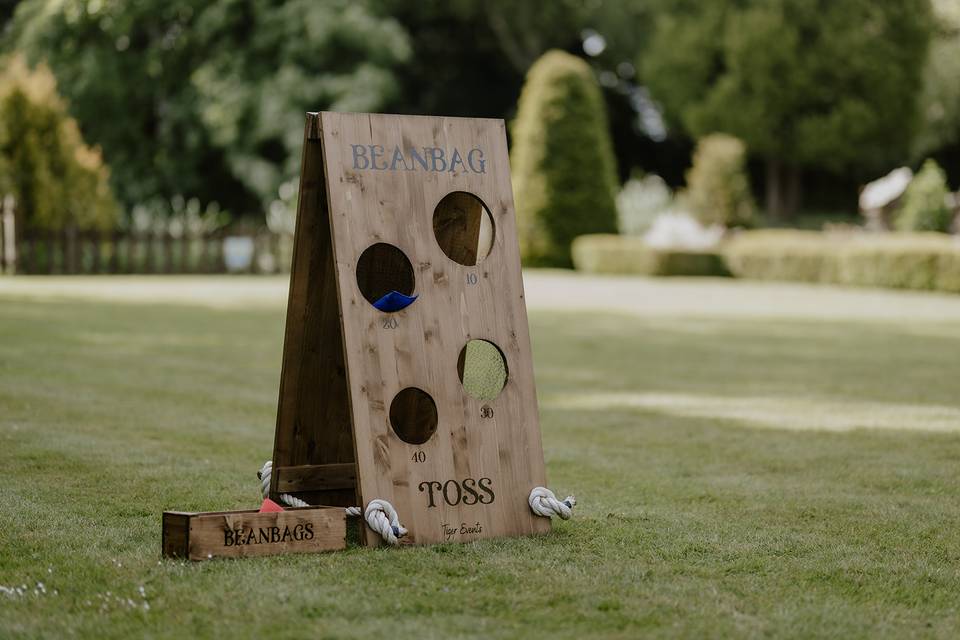 Bean bag toss