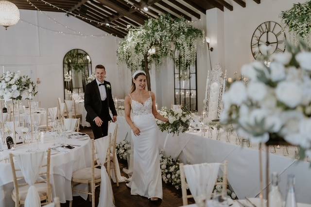 Wedding breakfast decor