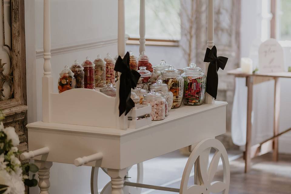 Sweet Cart and sweets