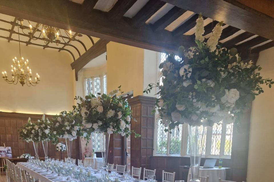 Great Hall banqueting table