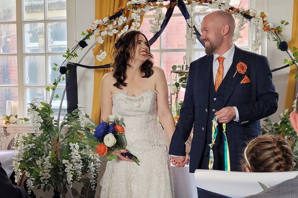 Handfasting ceremony