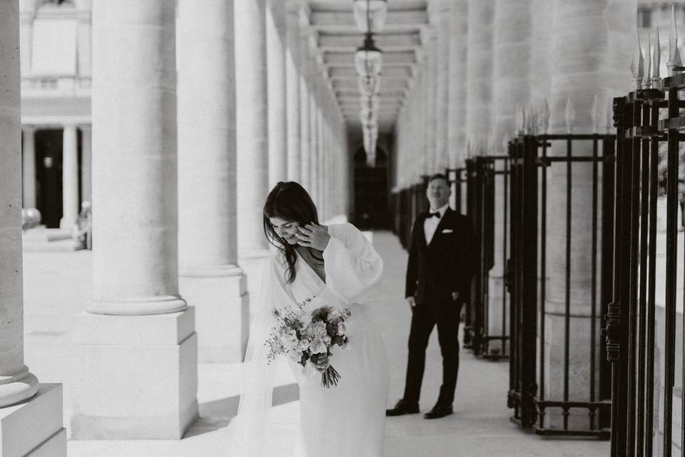 Wedding dress details