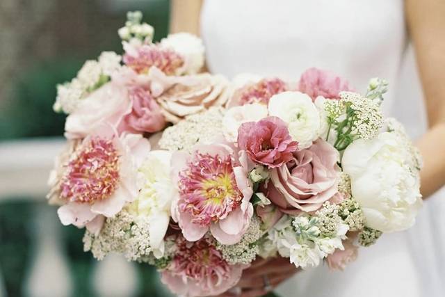 Peony Inspired Bridal bouquet