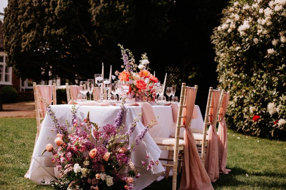 Table arrangement