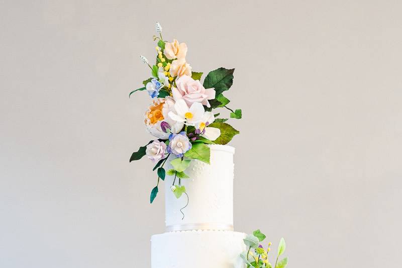 Summer Wedding Cake