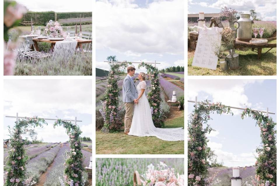 Lavender Wedding Styling