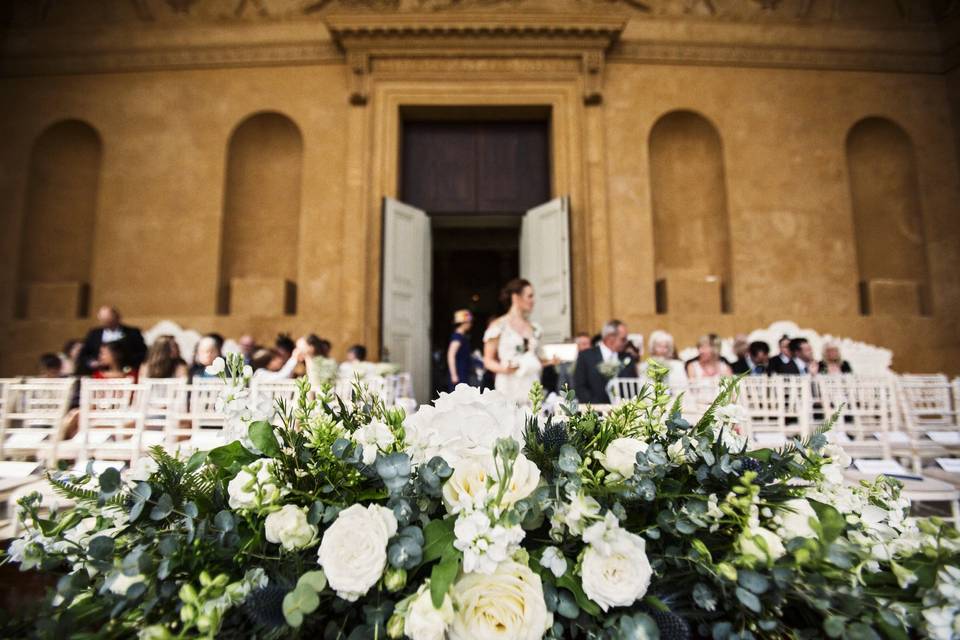 Ceremony on the South Portico
