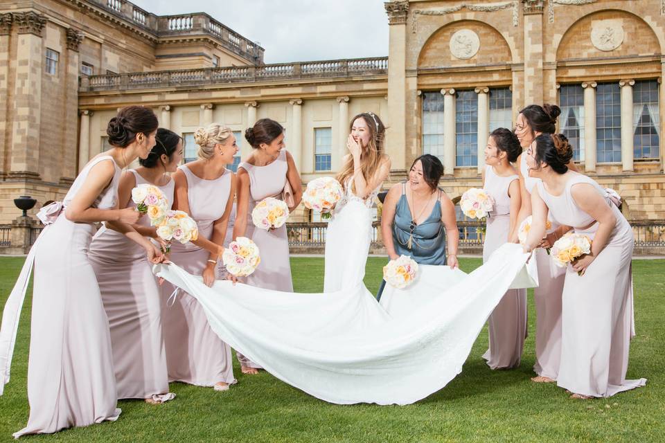 Ceremony on the South Portico