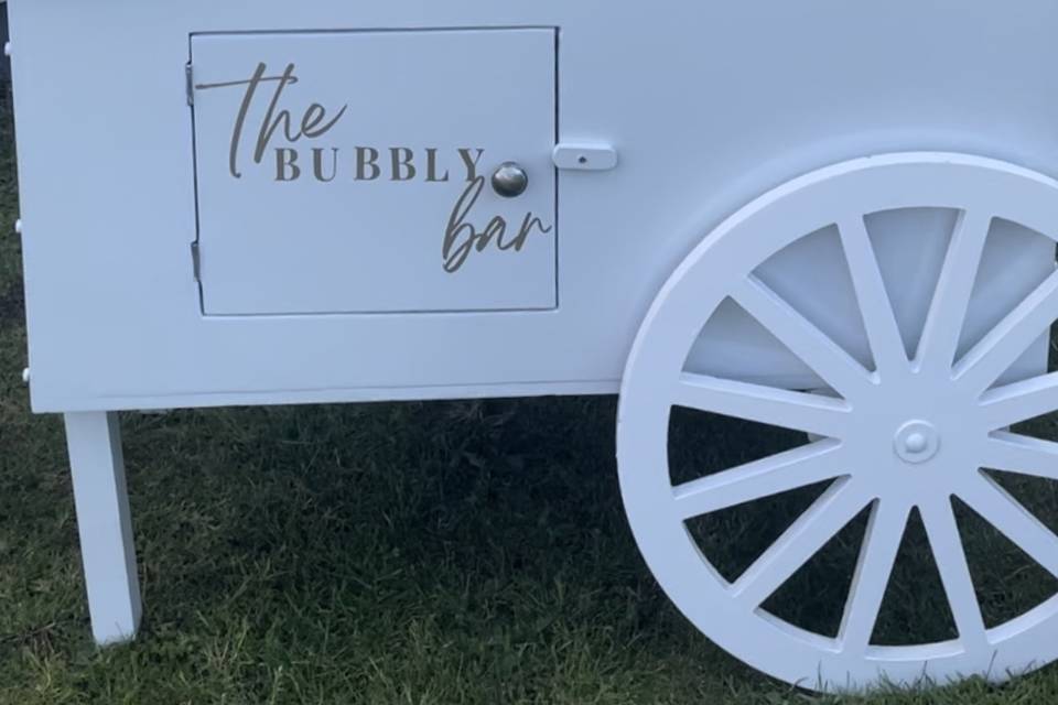 Bubbly bar setup