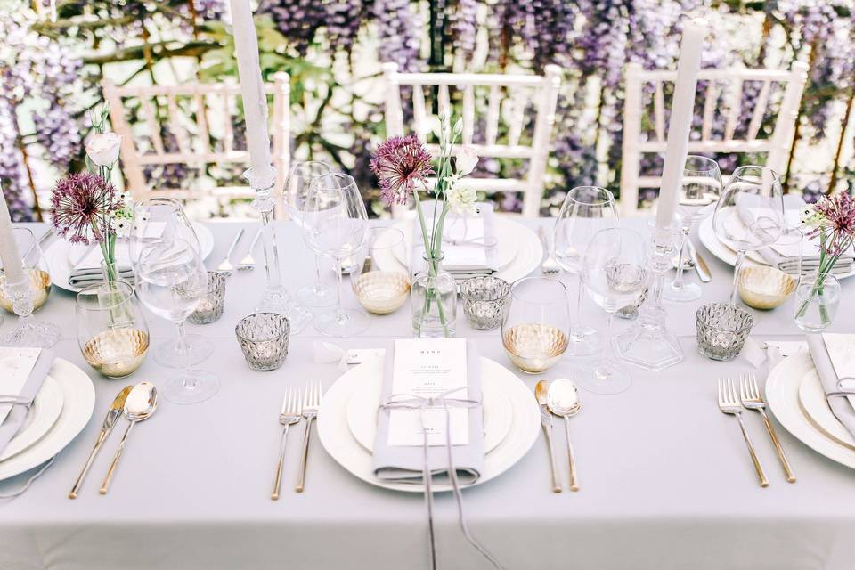 Wisteria Wedding Table
