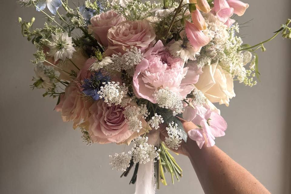 Romantic soft pinks