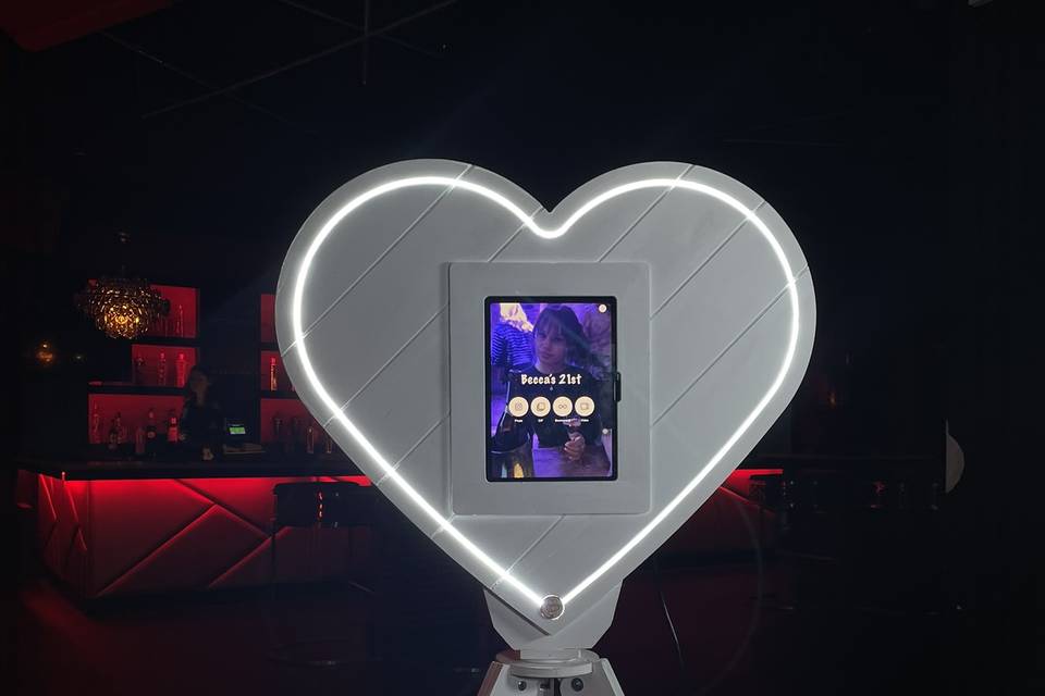 Heart Shaped Photobooth