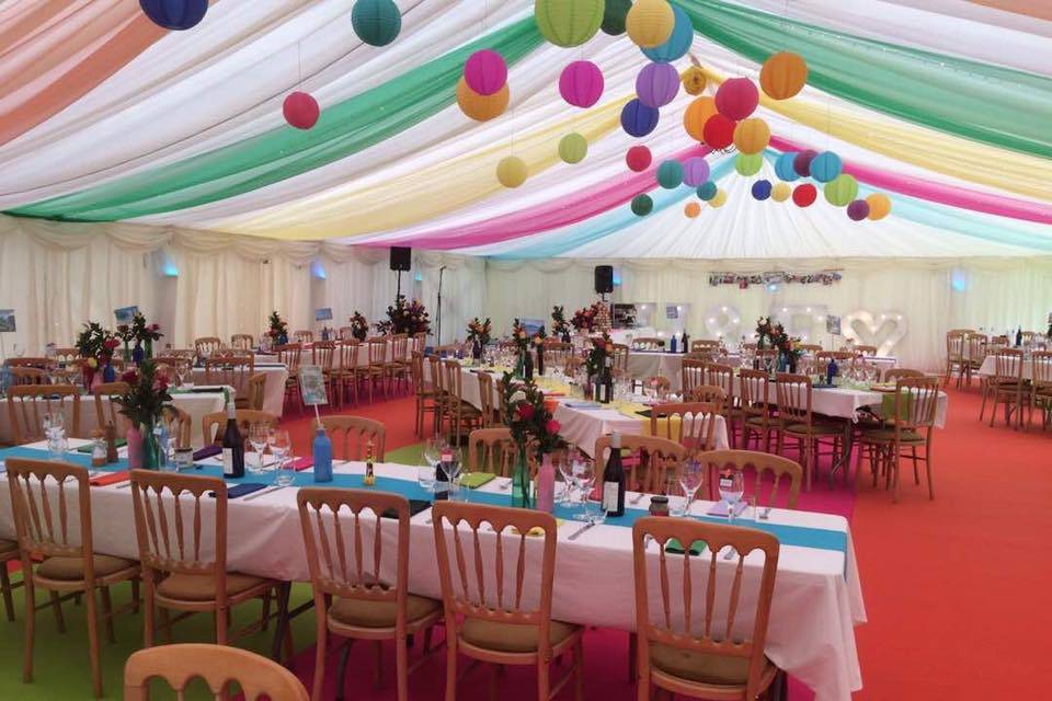 Bring colour into your big day