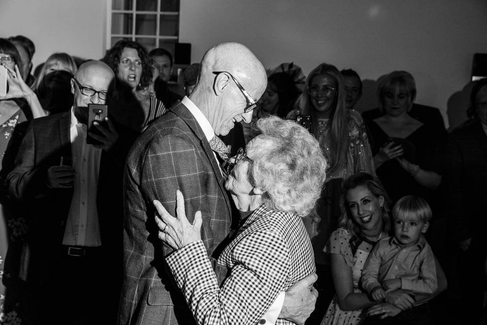 Groom Dancing with Mum