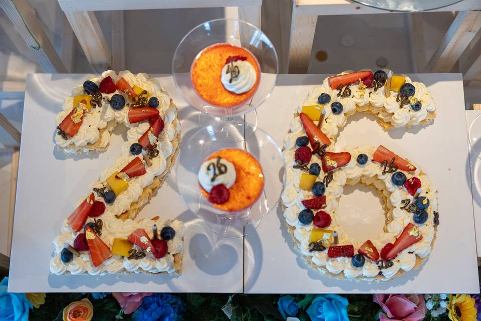 Number cake