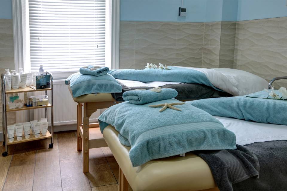 Spa treatment rooms