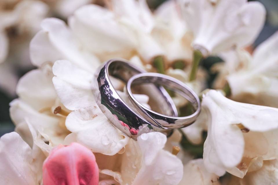 Wedding rings and details