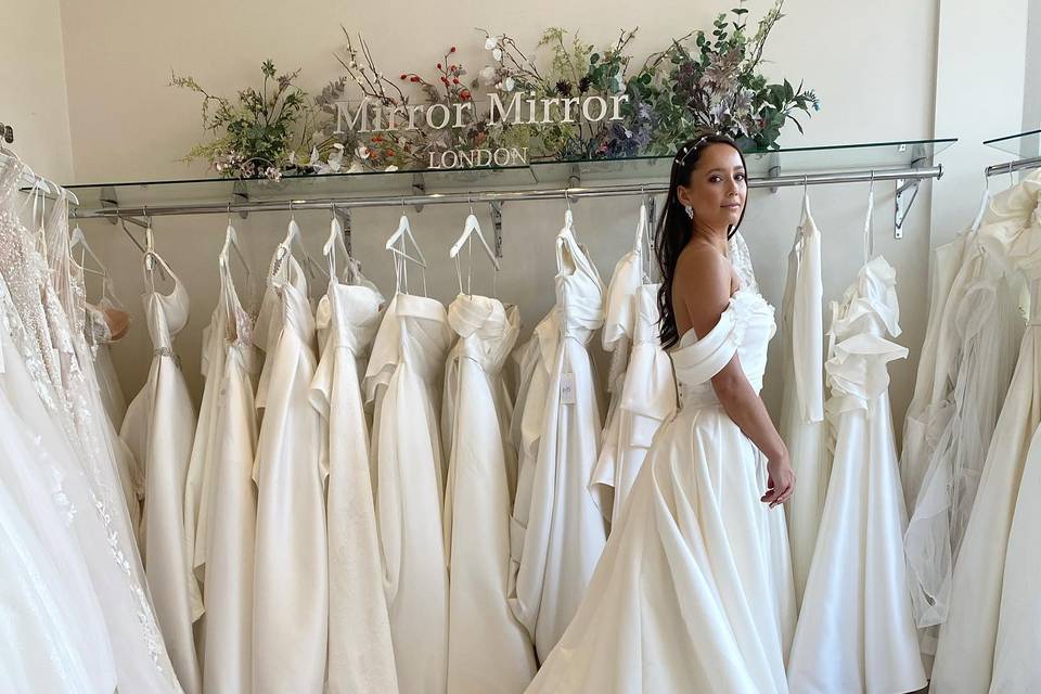 Mirror Mirror in East Central London Bridalwear Shops hitched