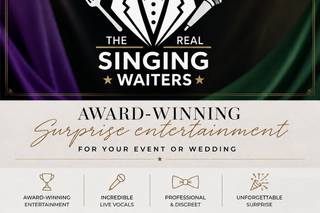 The real singing waiters