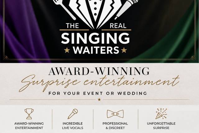 The real singing waiters