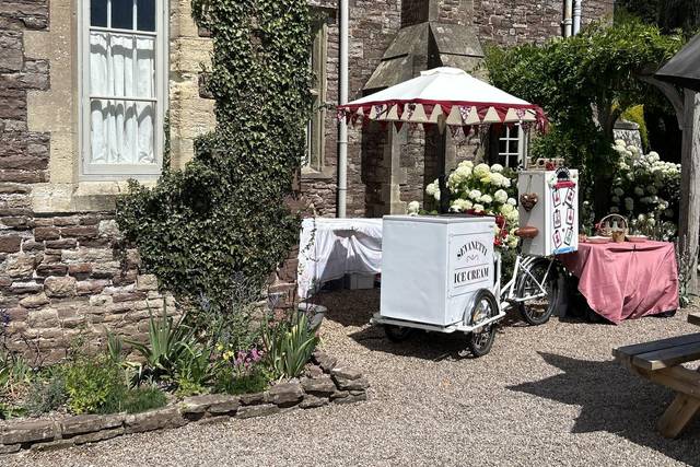 Wedding at Llandenny