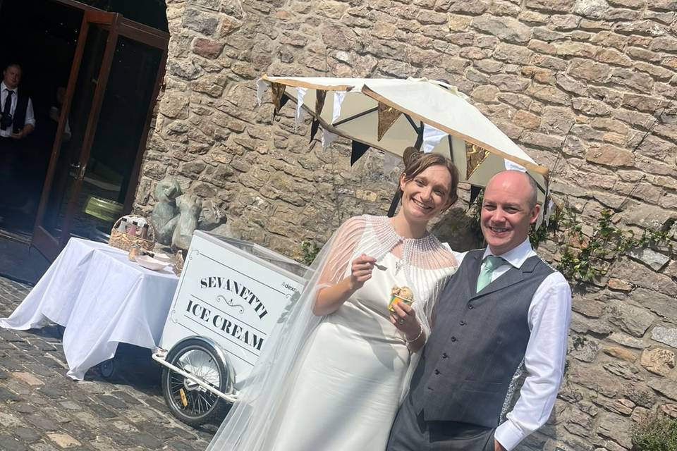 Wedding at Walton castle