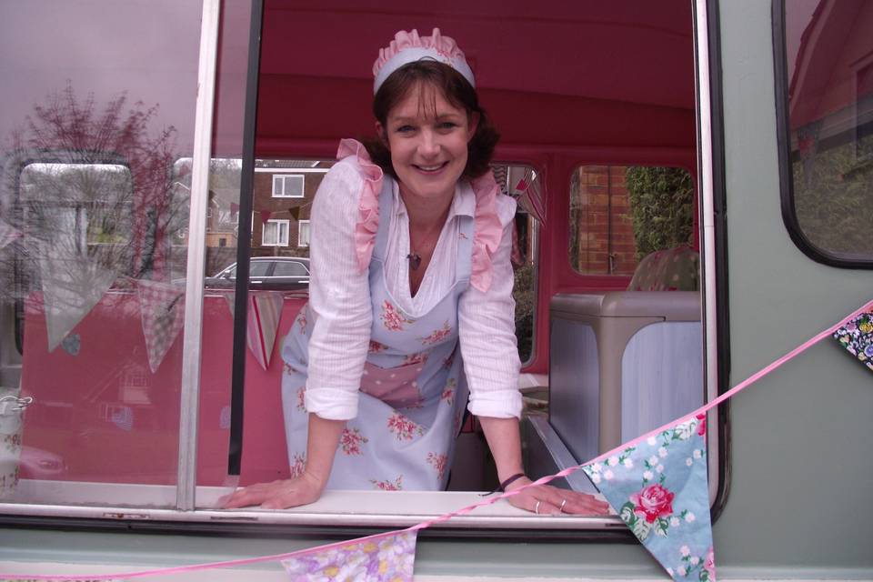 Elsie's Ices - Vintage ice cream Van and bike