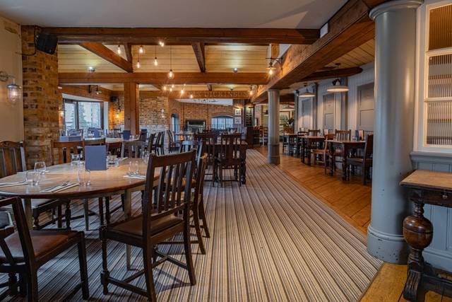 Upstairs restaurant