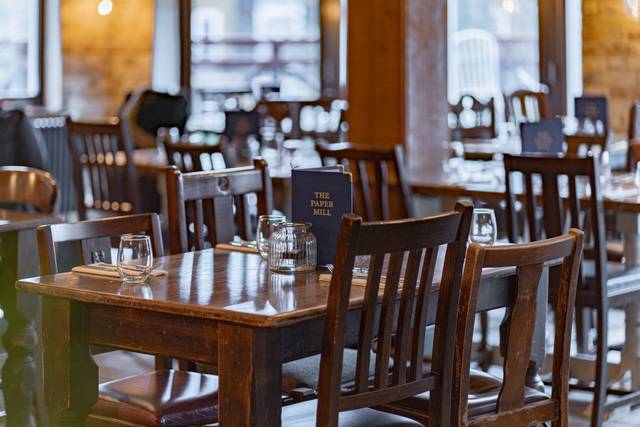 Upstairs restaurant