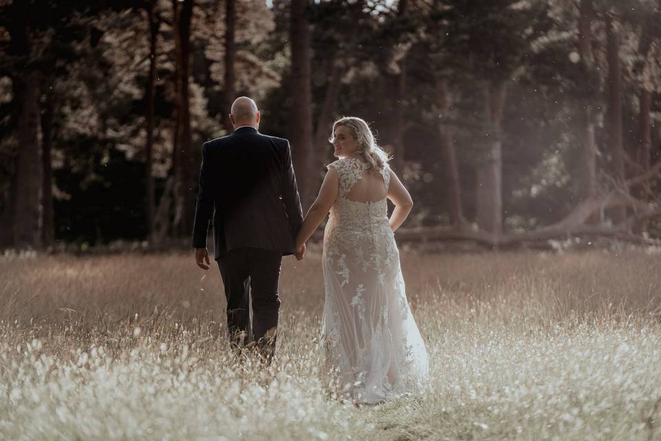 Bride and groom