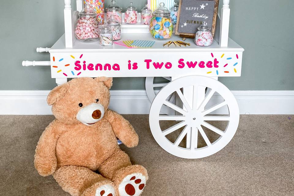 Sweet Cart available to hire