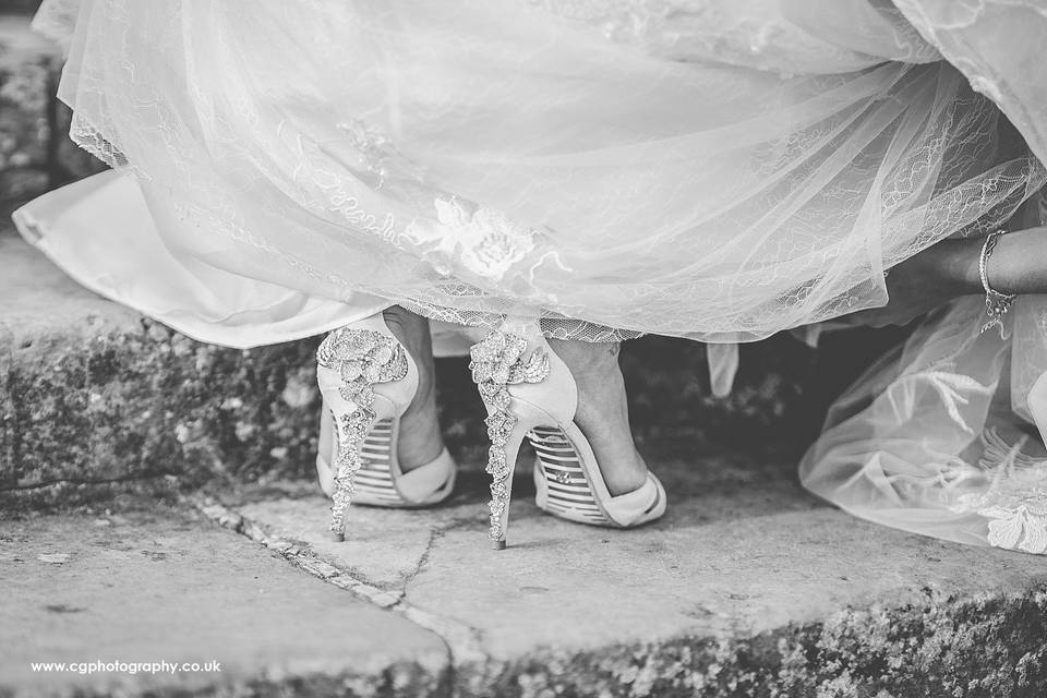 Bridal heels