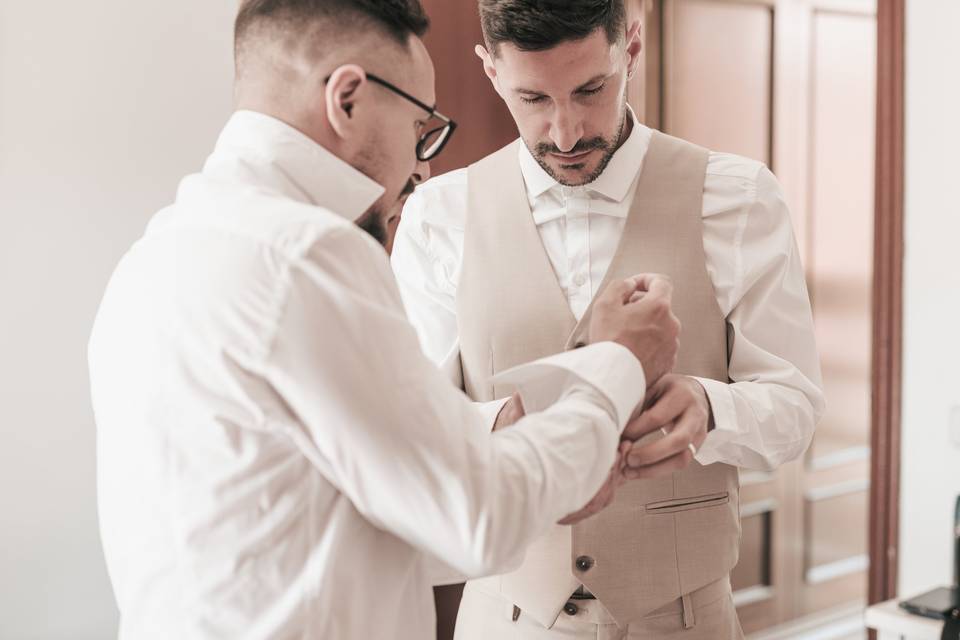 Groom prep
