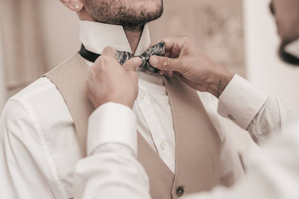 Groom prep