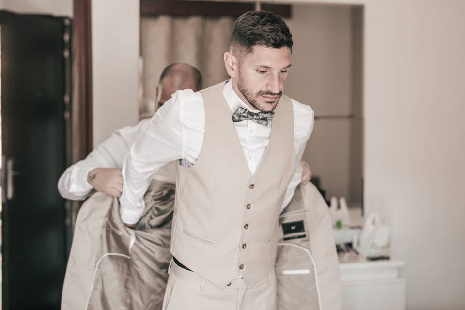 Groom prep