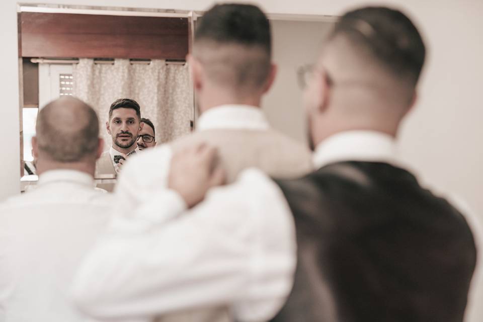 Groom prep
