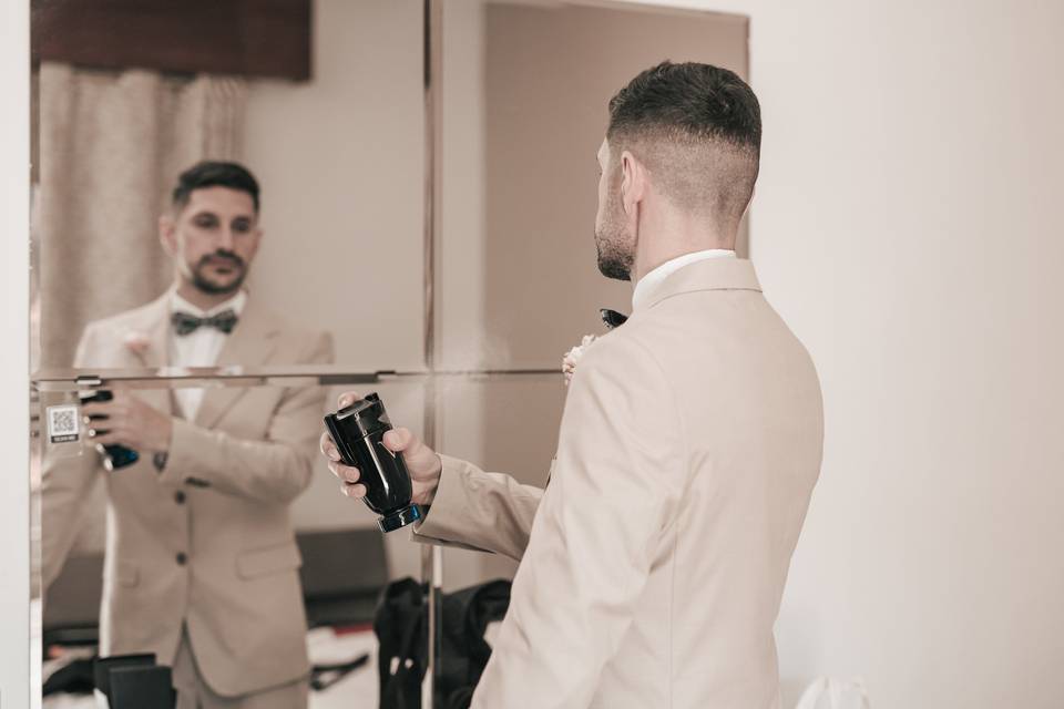 Groom prep