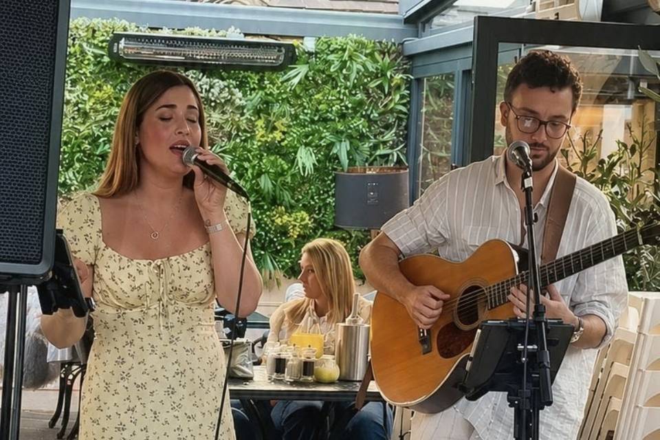 Summer weddings and live music