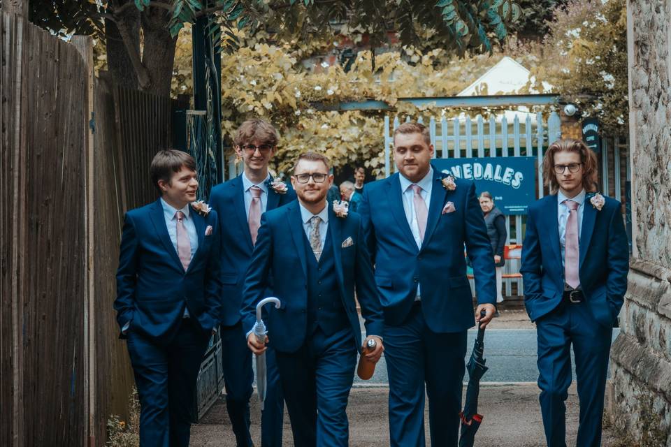 T + Groomsmen