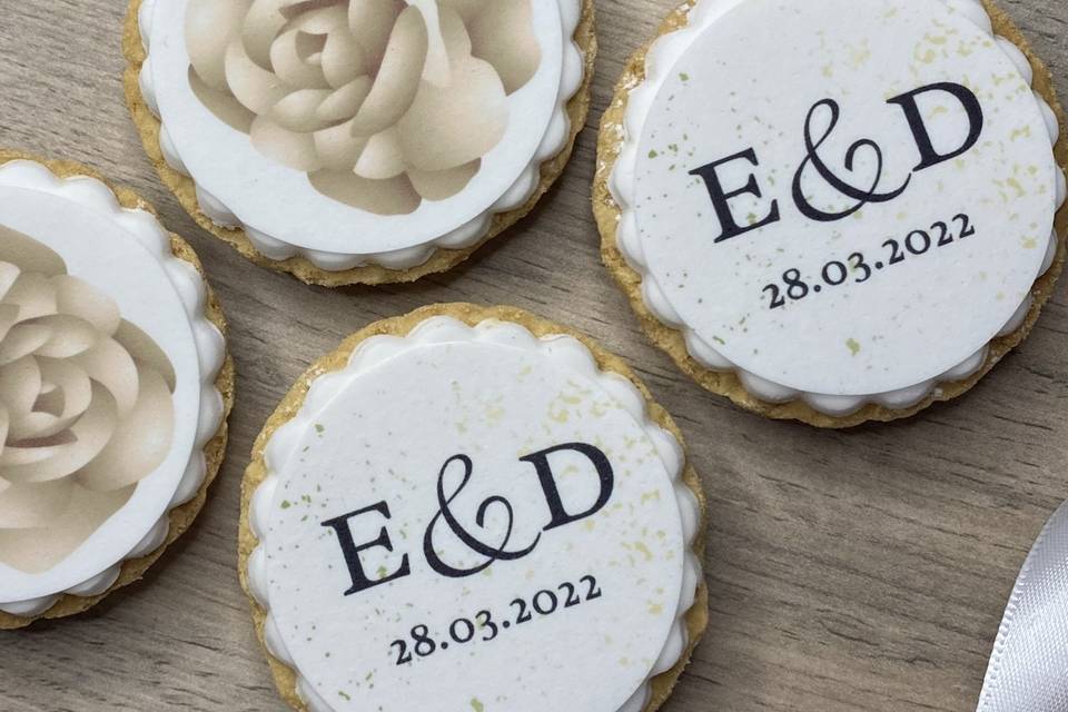 Personalised Biscuit Favours