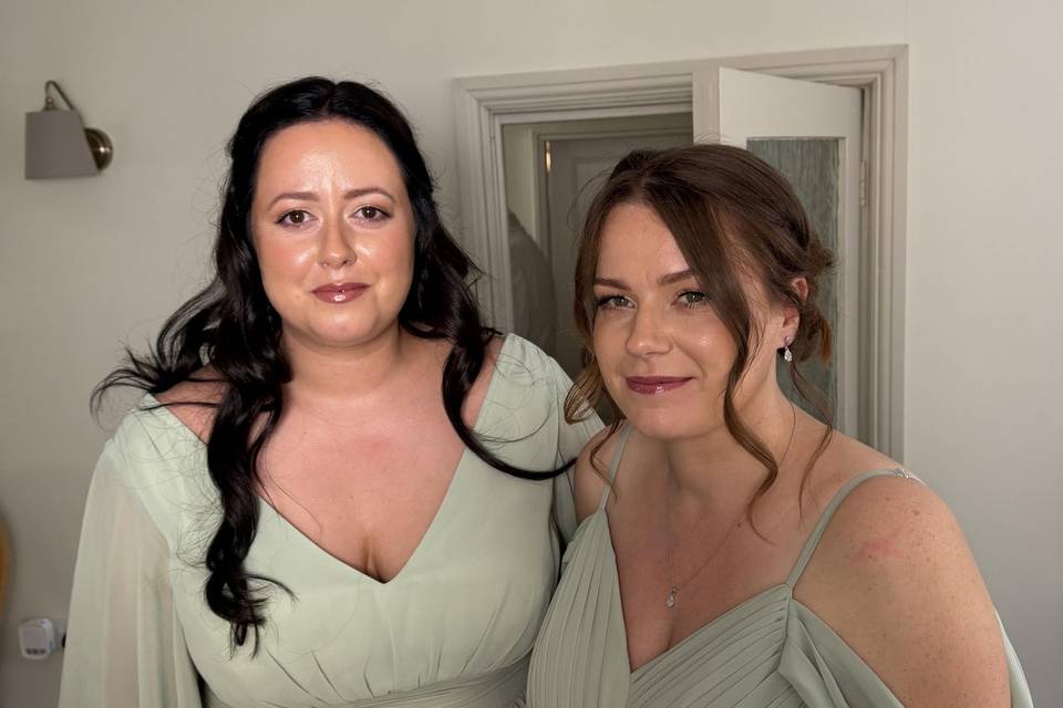2 lovely bridesmaids
