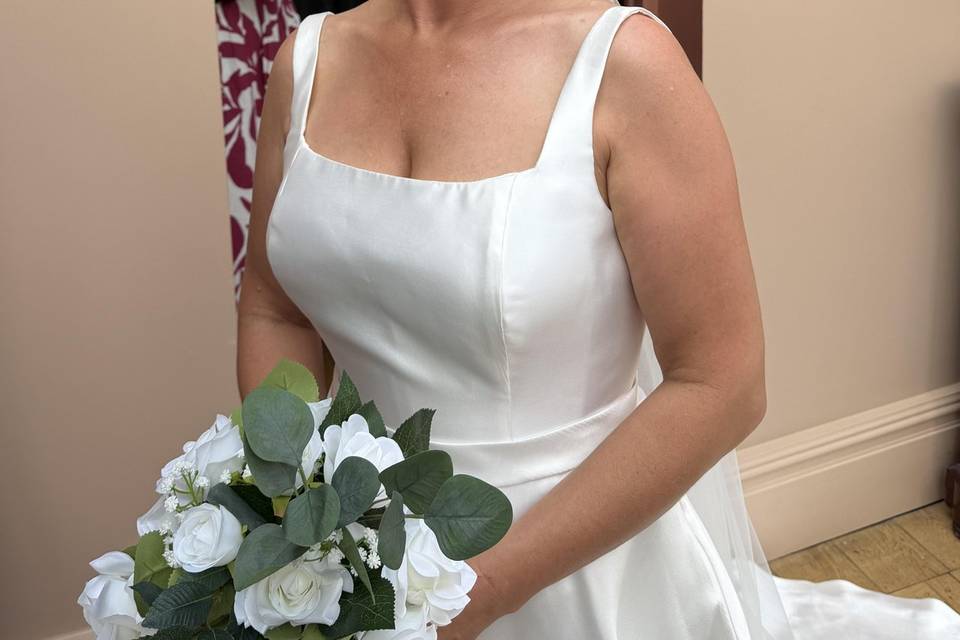 Very natural bride