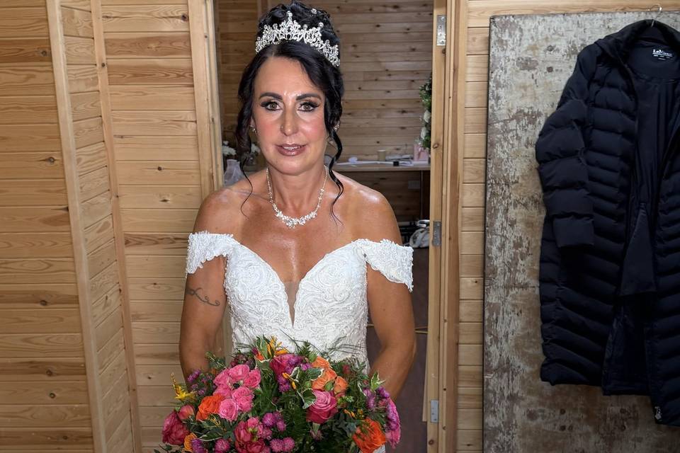 Full glam bride