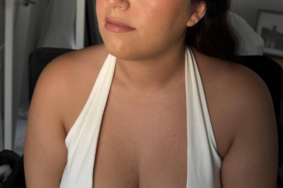 Full glam flawless bride