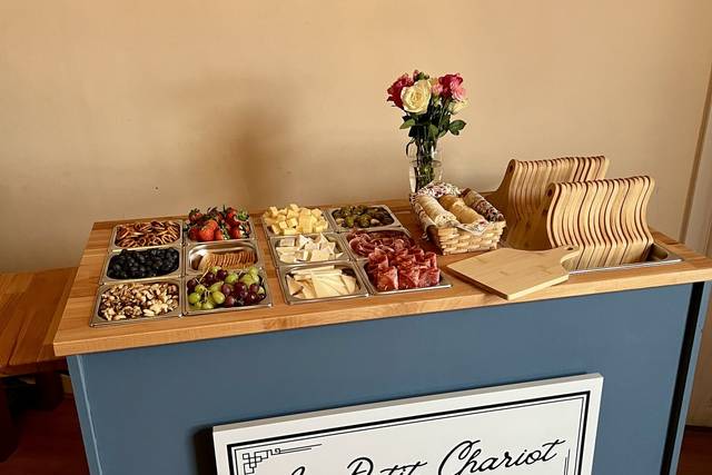 Charcuterie Grazing Cart