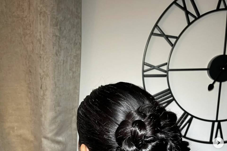 Simple updo