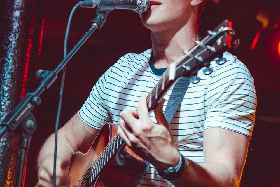 Dan performing