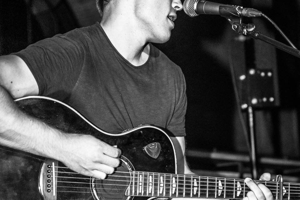 Dan performing