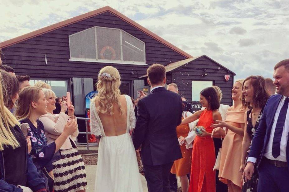 Seaside wedding